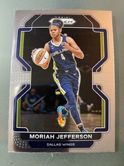 Moriah Jefferson 2022 Dallas Wings WNBA Card #2 Panini Prizm