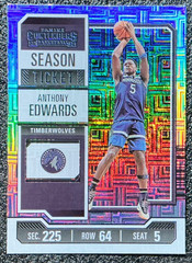 Anthony Edwards 2023-24 Panini Contenders #62 Season Ticket Mojo – Timberwolves