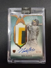 2025 Topps Dynasty – Autographed Patch Design Nick Kurtz 1/10 #DAPB-NK1