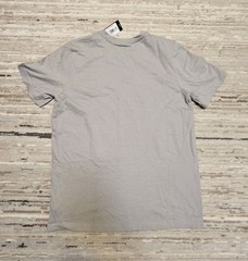 Arsenal Football Soccer T-Shirt Adidas L Gray Short Sleeves