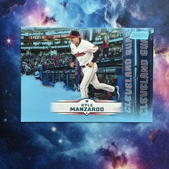 2025 Stadium Club Kyle Manzardo Light Blue 82