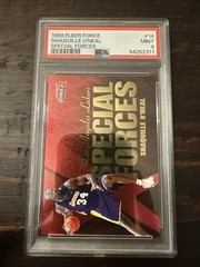 1999-00 Fleer Force – Special Forces Shaquille O’Neal #14 SF