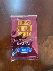 1997 Topps Stadium Club Series 2 MLB Baseball Cards ,factory Sealed Pack