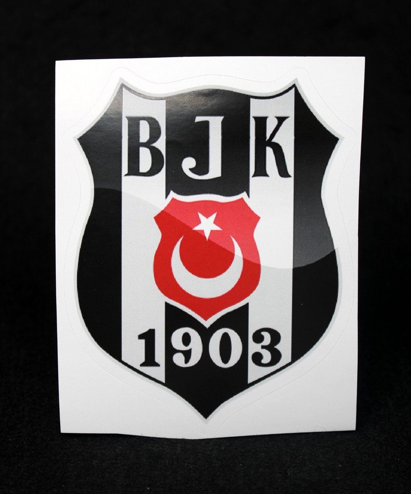 Turkish Super Lig Football Club Besiktas JK Crest Logo Sticker