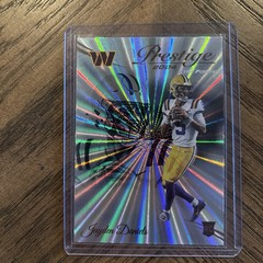 2024 Panini Prestige – Rookies Jayden Daniels #302 Xtra Points Sunburst (RC)
