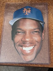 1990 Topps Baseball Heads Up 4 x 6 Inches # 3 Doc Gooden