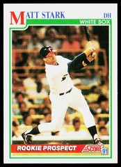 1991 Score Matt Stark #751 RC Rookie Chicago White Sox