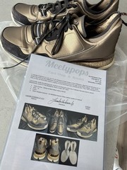 NBA Memorabilia – Zion Williamson Authentic Owned Shoes – Adidas Dame 1 BHM Rare