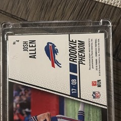 2018 Panini Donruss – Rookie Phenom Jerseys Josh Allen #4 (MEM, RC)
