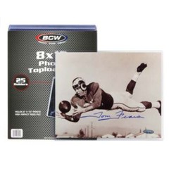1 pack of 25 BCW 8″ x 10″ Topload Holders