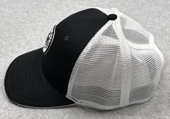 DEUTSCHER FUSSBALL HAT WHITE BLACK MESH GERMANY SOCCER HAT SNAPBACK