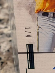 Braylon Payne Bowman Chrome ORANGE REFRACTOR 5/25 1/4 “Wheat” Logo Patch Auto