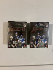 Lot of 2 Topps 2025 Signature Class Football Blaster Boxes, New, Factory Sealed