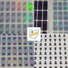 Custom One Touch Stickers – 45 Stickers (.6″ x 1.2″) Premium Vinyl – See Details