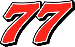 NEW FOR 2025 – #77 Carson Hocevar Racing Sticker Decal SM thru XL – var colors