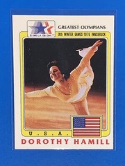 1983 Topps History’s Greatest Olympians Dorothy Hamill Card #6 NM-MINT