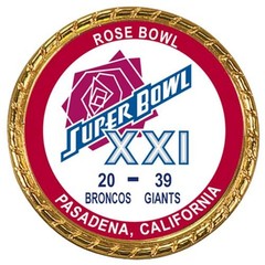 Tribute Coins New York Giants Super Bowl Champion 4 Coin Set