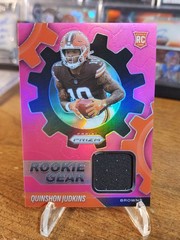 2025 Panini Prizm Quinshon Judkins Pink Rookie Gear Patch