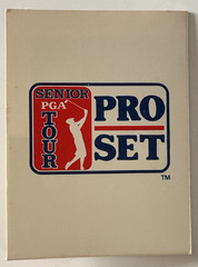 1990 Pro Set Senior PGA Tour Lee Trevino & Bob Tway Prototype Promo Cards