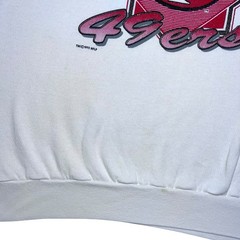 Vintage 1995 NFL San Francisco 49ers True Fan Sportswear Graphic Sweatshirt XXL