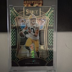 2023 Panini Select – Suite Level Jordan Love #435 Dragon Scale Prizm /70