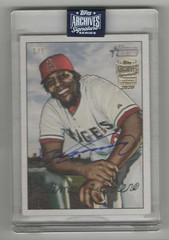 VLADIMIR GUERRERO SR 2007 TOPPS ARCHIVES HERITAGE AUTO 1/1 🔥 TRUE 1/1 🔥