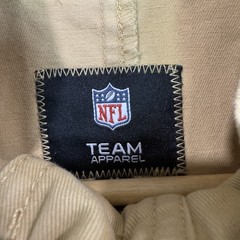 Tampa Bay Buccaneers NFL Khaki Cargo Utility Vest 100% Cotton Women’s Small NWT