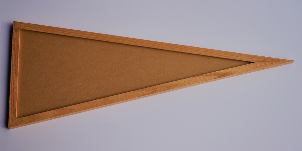 12×30 oak pennant frame choose your color