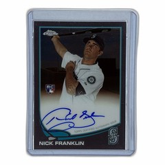 Nick Franklin Rookie Autographs 2013 Topps Chrome #NF