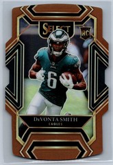 2021 Panini Select Club Level Copper Prizm Die-Cut /199 Devonta Smith Rookie RC