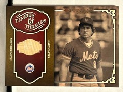 2005 Donruss Timber & Threads TT-13 Gary Carter Bat Relic