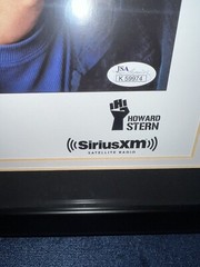 HOWARD STERN AUTOGRAPHED FRAMED PROMO 8X10 (JSA CERT)