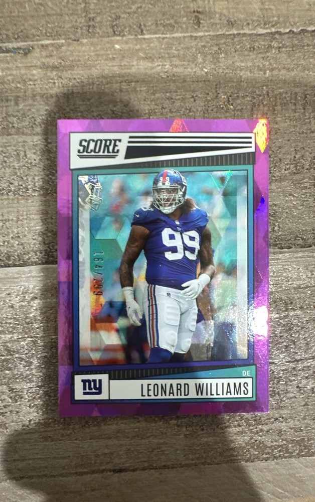 2022 Score – Leonard Williams #236 Cubic /299