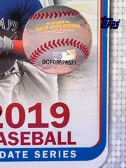 2019 Topps Chrome Update Series Mega Box Factory Sealed Target Exclusive