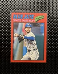 2026 Topps Heritage – Ernie Clement – Toronto Blue Jays – Red Border Parallel