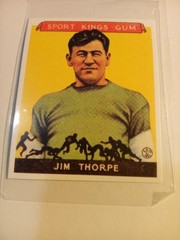 1986 1933 Goudey Sport Kings Gum Reprint – Jim Thorpe #6