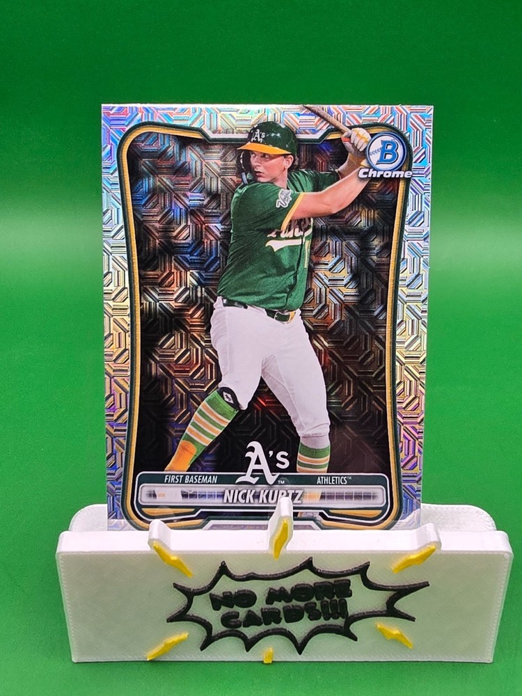 2026 Bowman Chrome Nick Kurtz Mega Box Mojo Refractor
