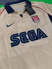 Thierry Henry Arsenal Sega 2001/2002 Away Jersey Retro New Size L