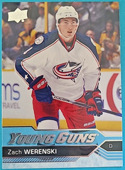 2016-17 Zach Werenski Upper Deck Young Guns Rookie RC #224 Quantity