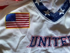 All American United Game Football Jersey Size Large