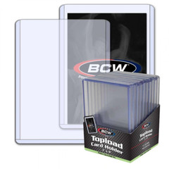 BCW 240pt Thick Card Top Loader Card Holder (10 per pack)