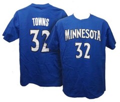 New Karl-Anthony Towns #32 Minnesota Timberwolves Mens Sizes S-M-L Shirt