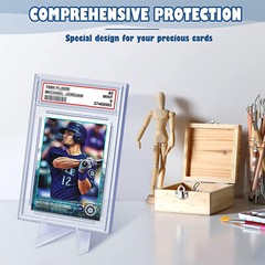 Empty Graded Card Holder PSA Style Slab for Trading Sports Cards Protector Case