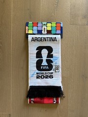 RARE Argentina vs. Austria FIFA World Cup 2026 Matchup Scarf Officially Licensed