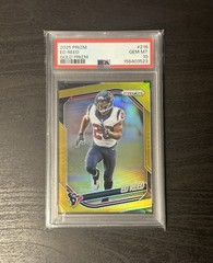 2025 Panini Prizm Ed Reed #216 True Gold /10 PSA 10 POP 1