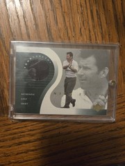 2001 Upper Deck Nick Faldo Tour Threads Patch Card