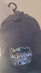 MLB All Star Game Seattle Hat Cap Strap Back Mens One Size Blue Baseball ’47