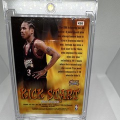1998-99 Topps Kick Start Allen Iverson Philadelphia 76ers #KS5 Insert