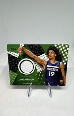 2025-26 Topps Holiday Holiday Relic Joan Beringer RC Minnesota Timberwolves E103