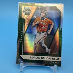2021 Panini Elite Extra Edition #67 Adrian Del Castillo Status Green #/499